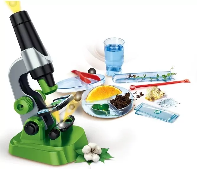 Mój pierwszy mikroskop. Naukowa zabawa. 50071 - tantis.pl