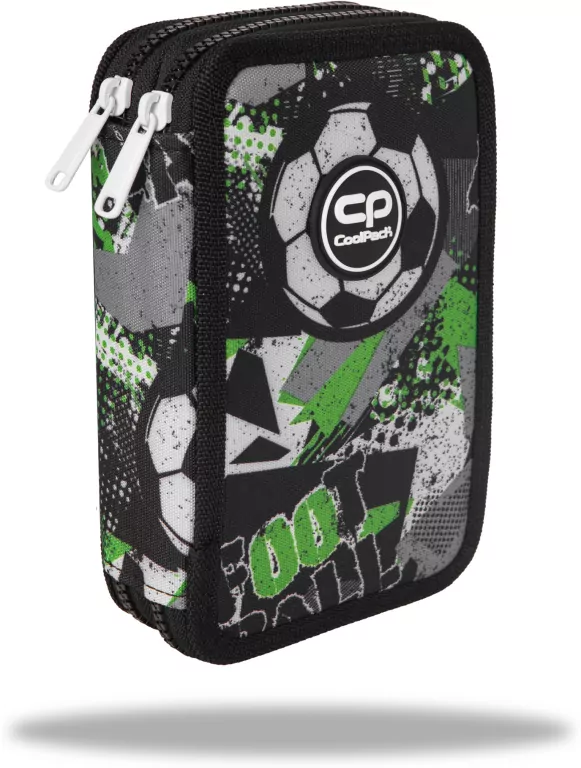 Piórnik 2-komorowy z wyposażeniem. Coolpack. Jumper 2. Let`s gol - tantis.pl
