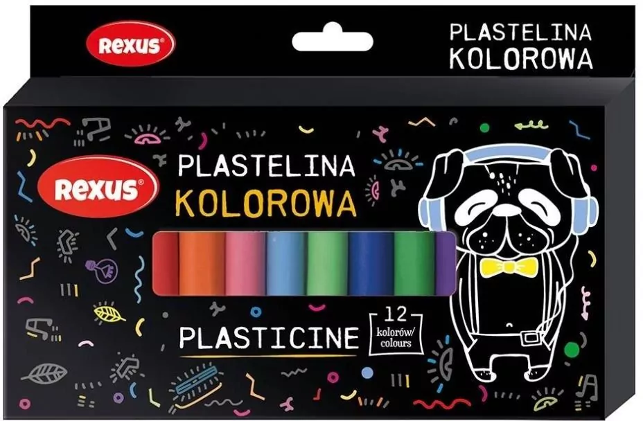 Plastelina 12 kolorów - tantis.pl