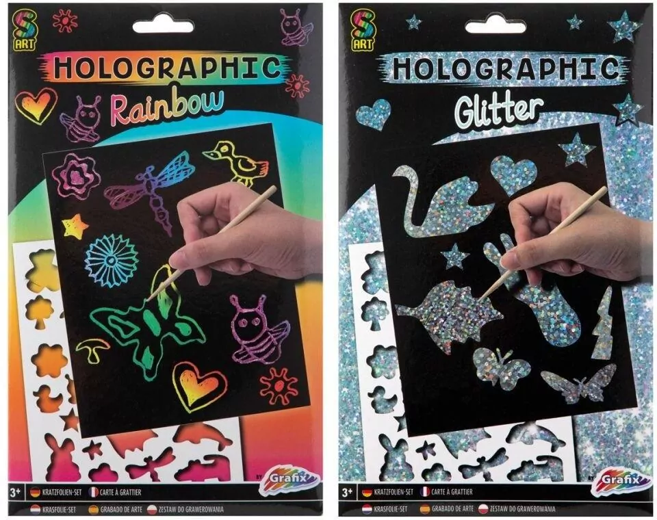 Papier holograficzny A5. Mix - tantis.pl