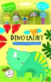 Dinozaury. Kolorowanka z barwnym obrysem - tantis.pl