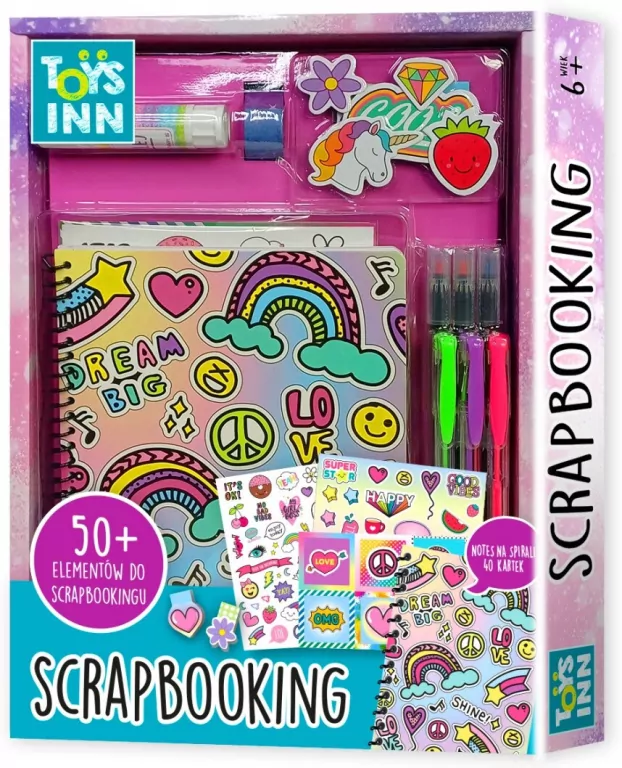 Zestaw scrapbooking mały. ToysInn - tantis.pl