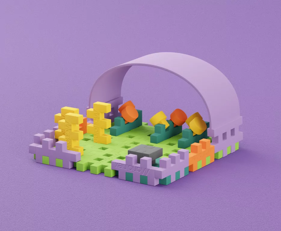 Mini Waffle Konstruktor. Botanik 200 - tantis.pl