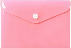 Teczka koperta A6 PP pastel różowa