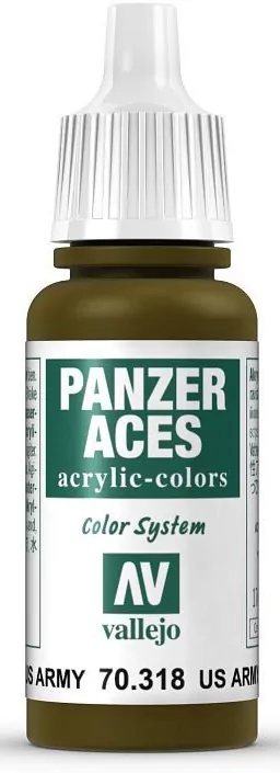Vallejo: 70.318 - Panzer Aces - US Army Tank Crew (17 ml) - tantis.pl