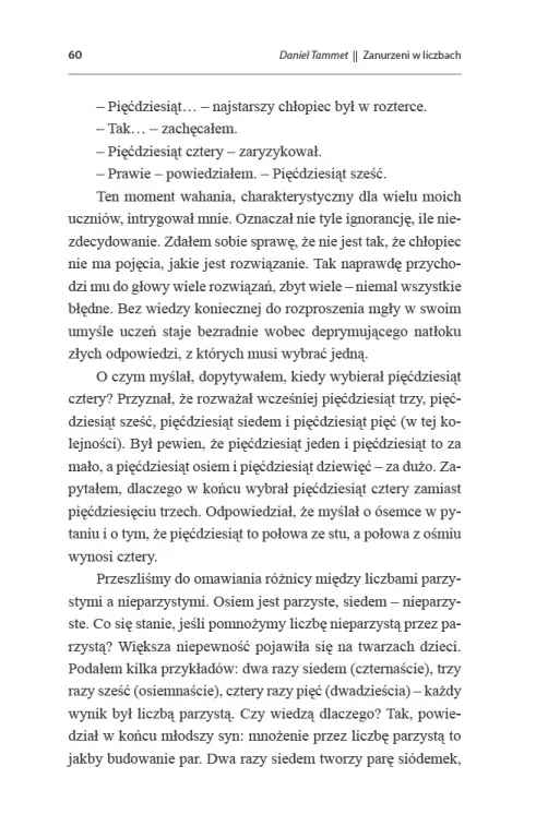 Zanurzeni w liczbach. Jak matematyka kształtuje nasze życie - tantis.pl