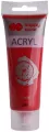 Farba akrylowa. Ciemnoczerwona 75ml - tantis.pl