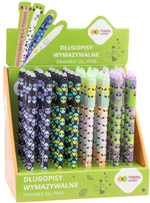 Długopis wymazywalny Go alien niebieski - tantis.pl