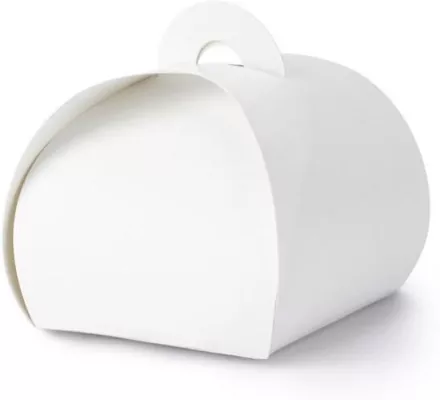 Pudełeczka białe 6x6x5,5cm