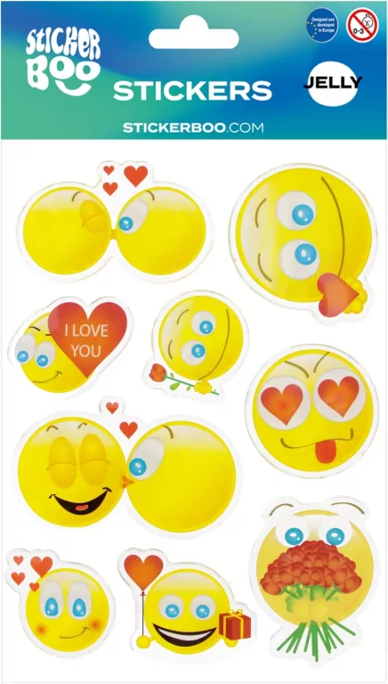 Naklejki Sticker BOO Emotikony - tantis.pl