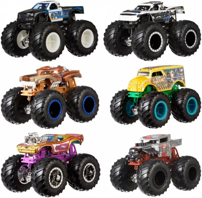 Hot Wheels. Monster Trucks Pojazd 2-pak - tantis.pl