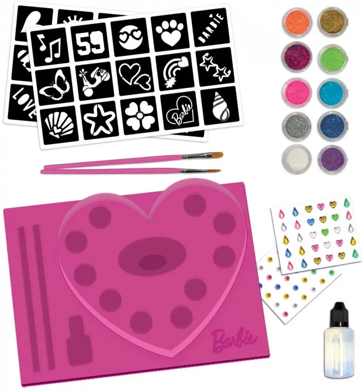 Barbie. Brokatowe tatuaże - tantis.pl