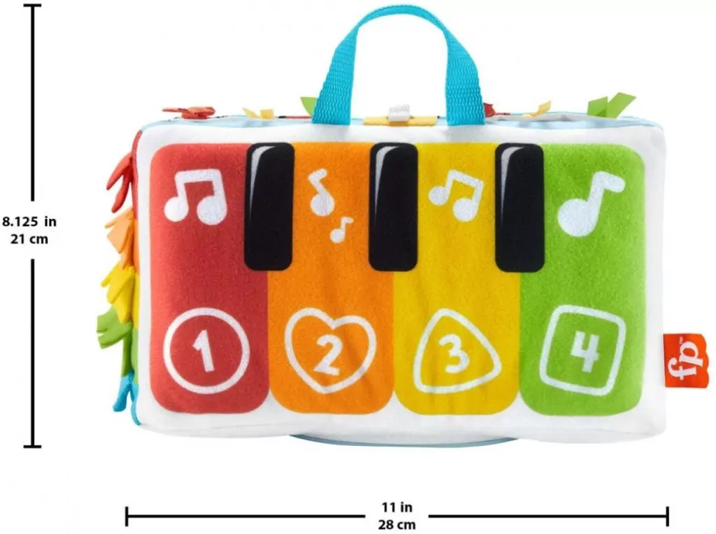 Fisher Price. Miękkie pianinko Baw się i kop - tantis.pl