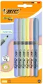 Zakreślacz Grip Pastel mix 6szt BIC - tantis.pl