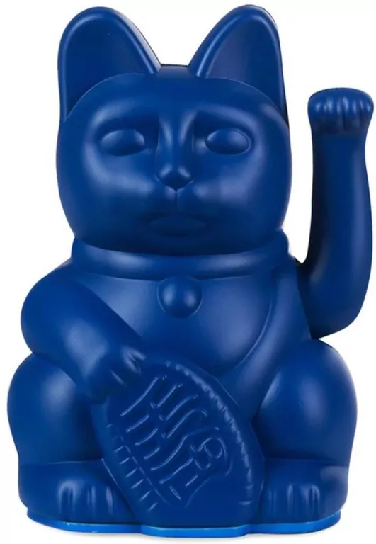 Kot szczęścia. Mały, granatowy - tantis.pl