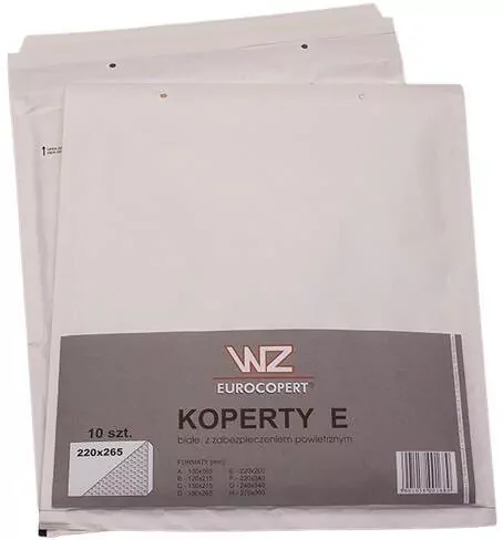 KOPERTA POWIETRZ 220X265 BIA WZ 15/E OP - tantis.pl