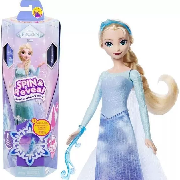 Elsa. Frozen Spin&Reveal. Disney Princess - tantis.pl