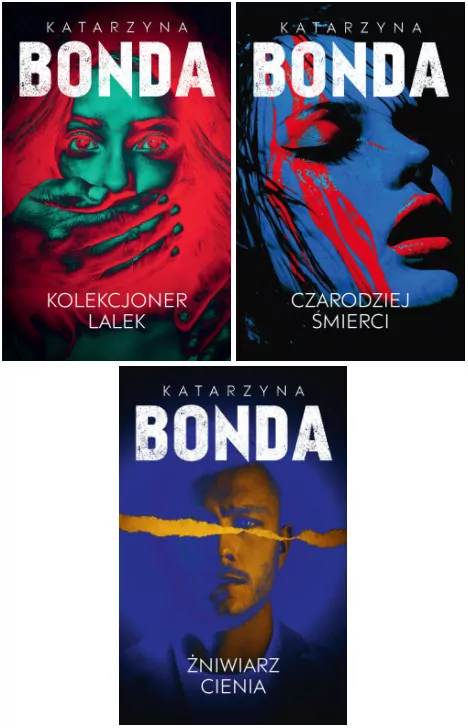 Pakiet: Kolekcjoner lalek / Czarodziej śmierci / Żniwiarz cienia. Lena. Tom 1-3 - tantis.pl