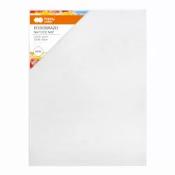 Happy Color. Podobrazie bawełniane, białe 30x40cm