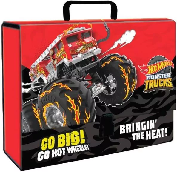 Hot Wheels Teczka z rączką szeroka A4 XL - tantis.pl