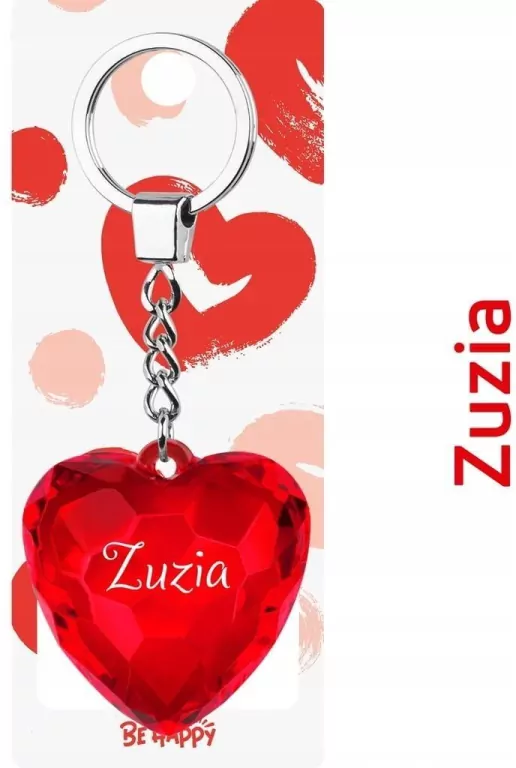 Brelok serce Zuzia - tantis.pl