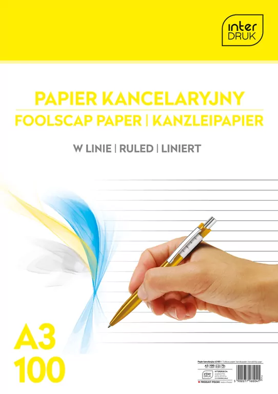 Papier kancelaryjny A3/100K. Linia - tantis.pl