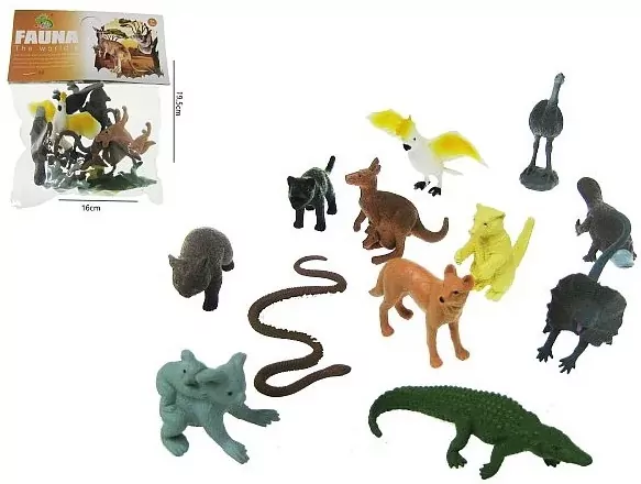 Zestaw dzikie zwierzęta: Australia 6-8 cm - tantis.pl