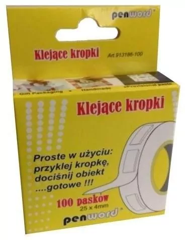 Klejące paski 100 pasków - tantis.pl