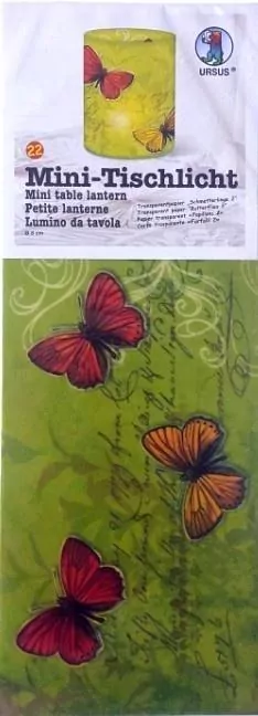 Mini lampiony Ambiente 5 arkuszy 10x27cm - tantis.pl