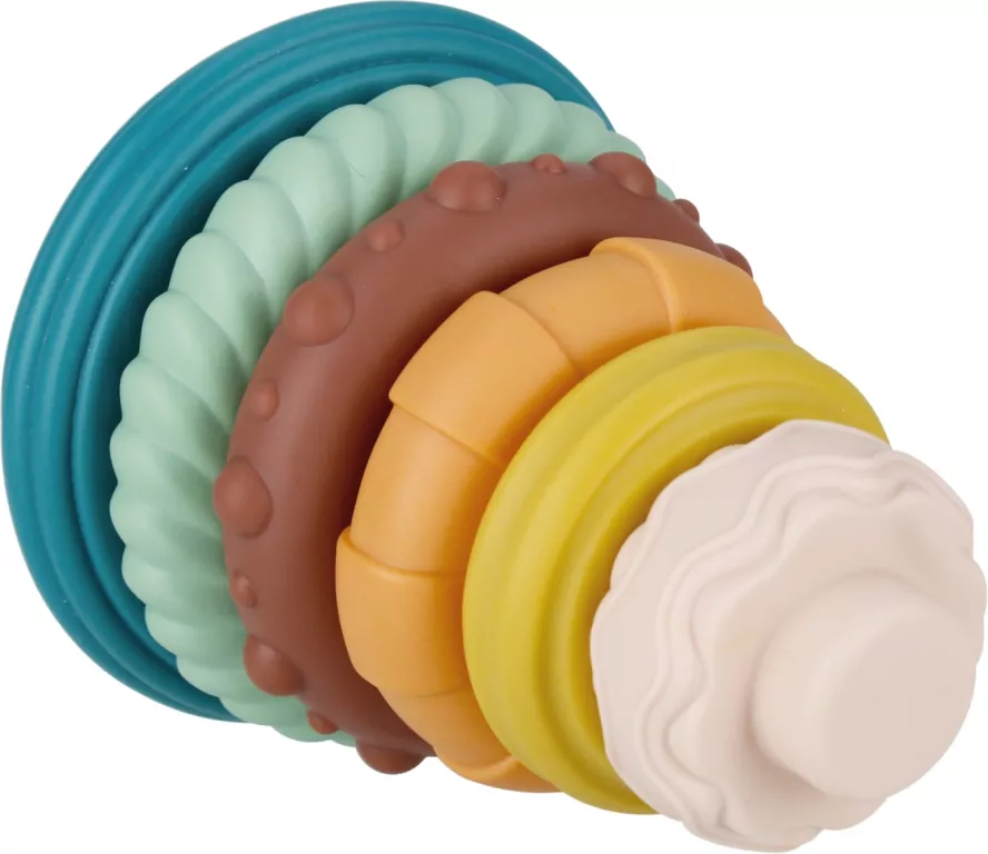 Piramidka edukacyjna pastel BAM BAM - tantis.pl