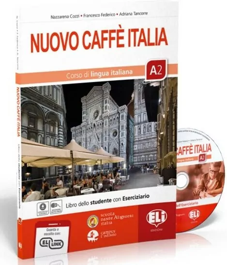 Nuovo Caffe Italia A2 podręcznik + ćwiczenia + materiał online - tantis.pl