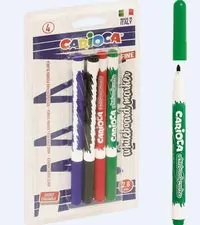 Carioca. Markery tablicowe, 4 kolory - tantis.pl