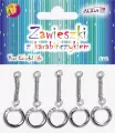 Zawieszki z karabińczykiem 6cm, 5szt - tantis.pl