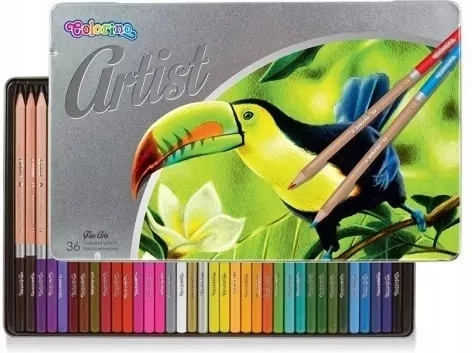 Kredki ołówkowe. Colorino Artist. 36 kolorów - tantis.pl