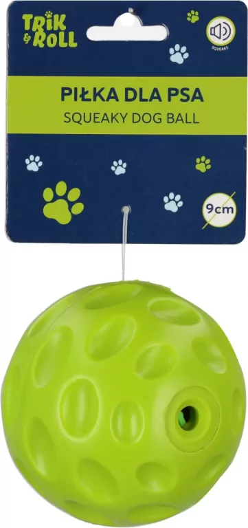 Piłka dla Psa dźwięk 9,5cm - tantis.pl