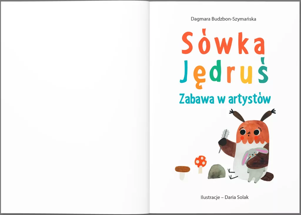 Sówka Jędruś. Zabawa w artystów - tantis.pl
