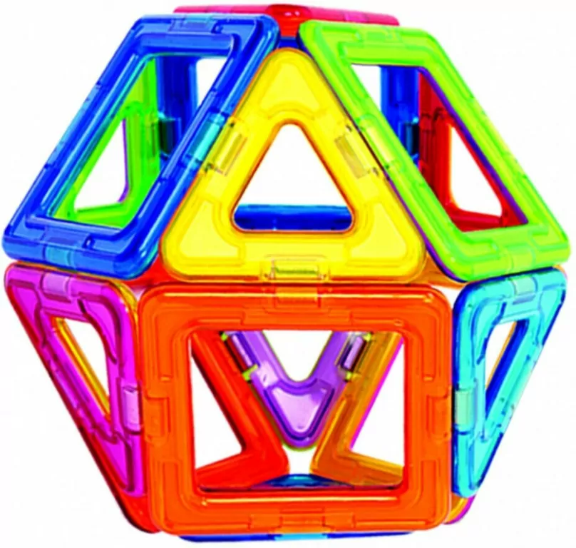 Klocki magnetyczne. 14 elementów. Magformers. 30693 - tantis.pl