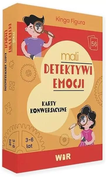 Mali detektywi emocji. Karty konwersacyjne - tantis.pl