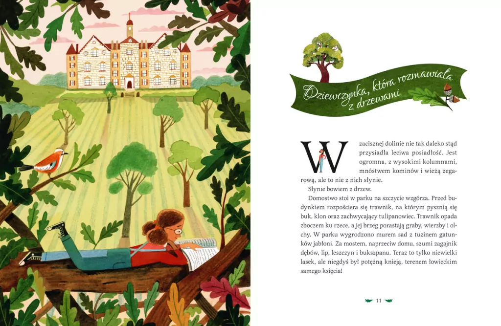 Dziewczynka, która rozmawiała z drzewami - tantis.pl