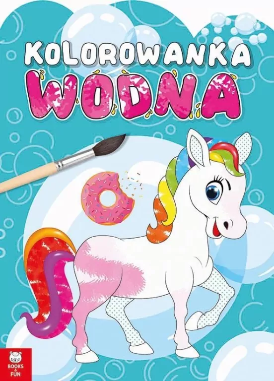 Kolorowanka wodna kucyki - tantis.pl
