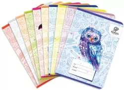 Zeszyt Puffy Birds. A5/64K kratka. 10 sztuk