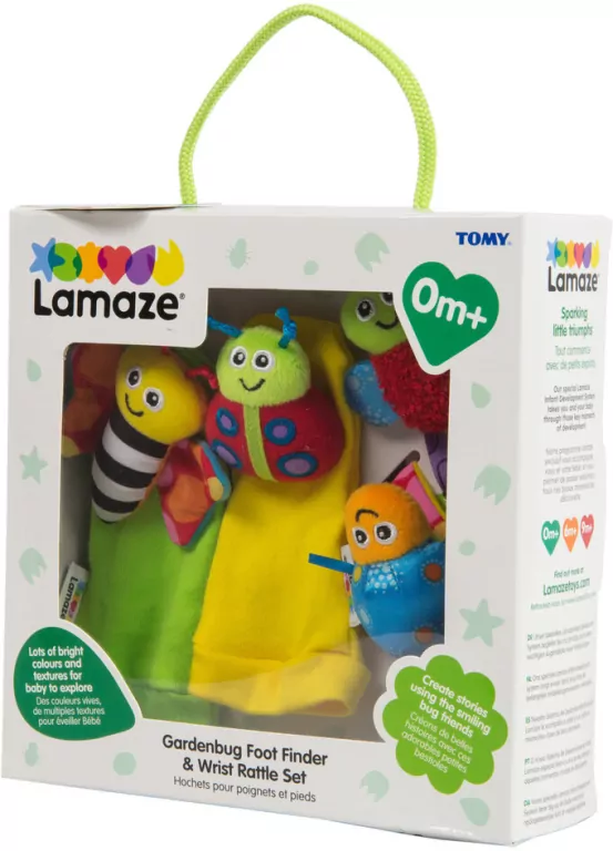 Zestaw grzechotek Robaczki. Lamaze - tantis.pl