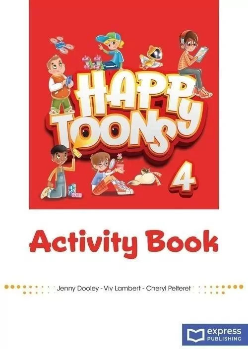Happy Toons 4 ed. międzynar. AB + DigiBook (kod) - tantis.pl