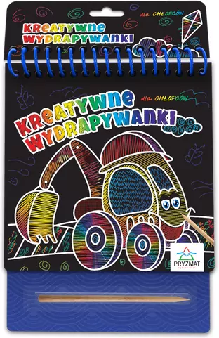 Kreatywne wydrapywanki dla chłopców - tantis.pl