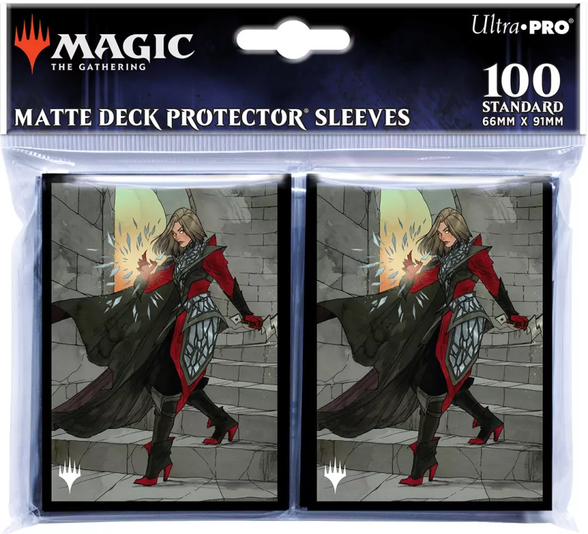 Ultra-Pro: Magic the Gathering - Wilds of Eldraine - Sleeves - Rowan, Scion of War (100) - tantis.pl