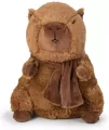 Kapibara pluszowa z szalikiem brązowa 27cm - tantis.pl
