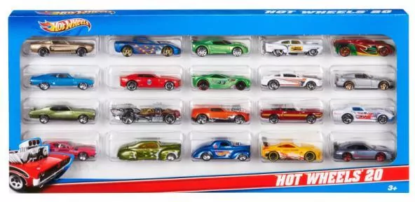 Hot Wheels Dwudziestopak - tantis.pl
