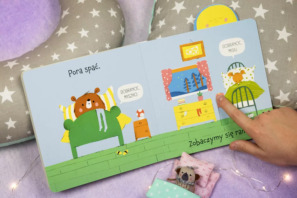 Pora spać. Miś i Myszka - tantis.pl