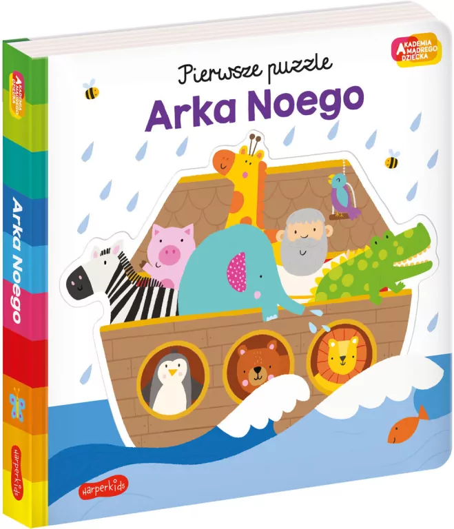 Arka Noego. Pierwsze puzzle. Akademia Mądrego Dziecka - tantis.pl