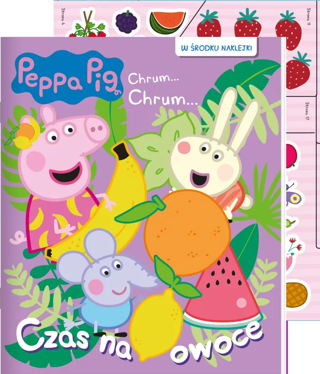 Peppa Pig. Chrum chrum cz.89 Czas na owoce - tantis.pl